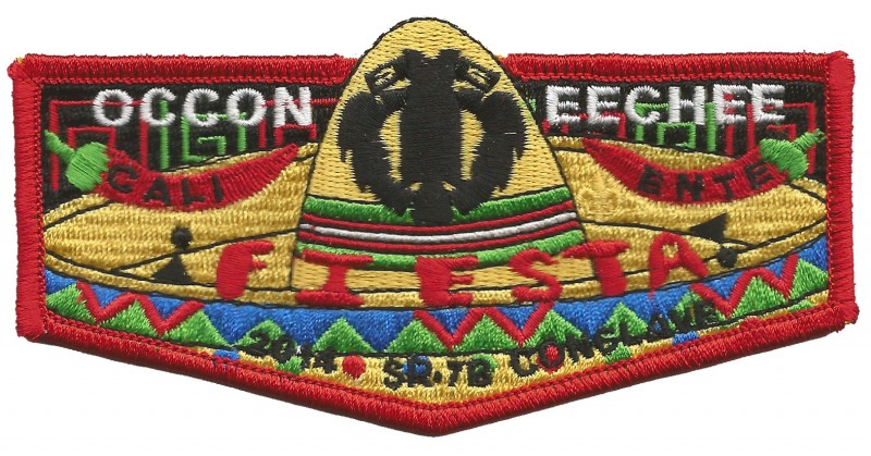 Occoneechee 2014 Cardinal Conclave Flap