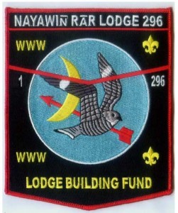 296 fundraiser patch