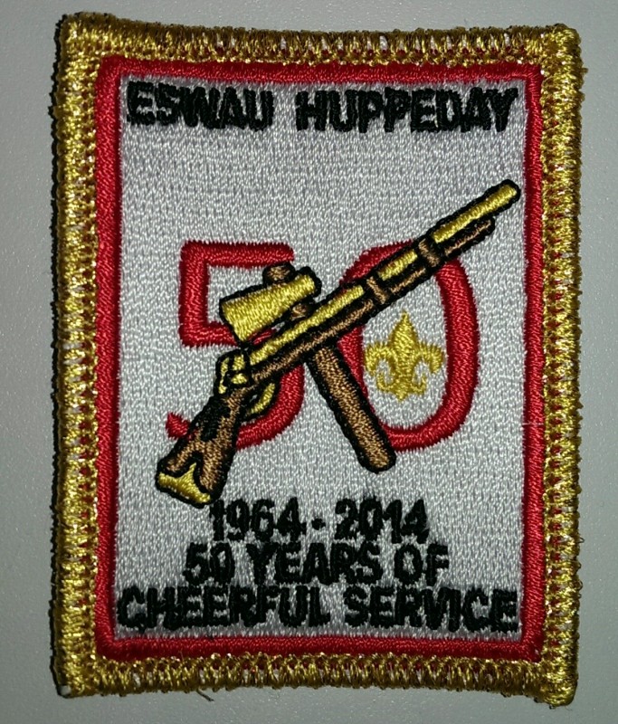 Eswau Huyppeday 50th Anniversary Patch 50 Years