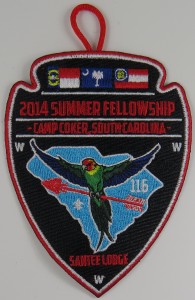 2014 Summer Fellowship Patch