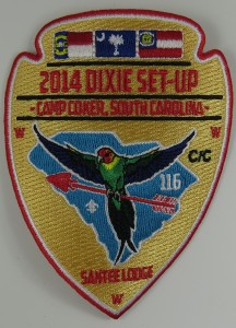 2014 Dixie Set-Up Weekend Patch