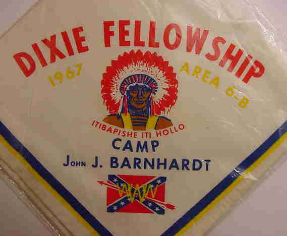 1967 Dixie Fellowship Neckerchief