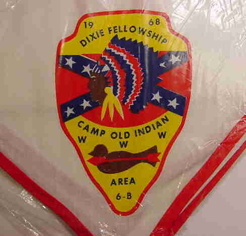 1968 Dixie Fellowship Neckerchief