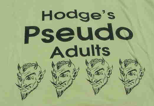 Funny t-shirt given by Lodge Adviser Jay Hodge to the 18-21 year old's int he lodge who liked to stir up trouble at business meetings.